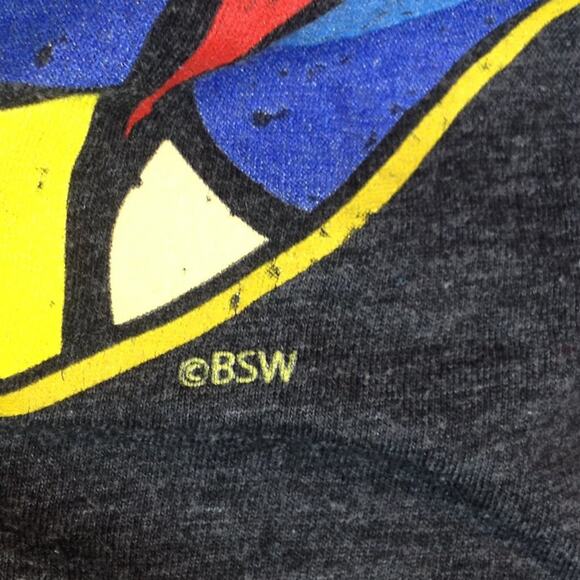 Bethesda Fallout Dark Gray Distressed Short Sleeve Point & WInk T-Shirt Large - Picture 7 of 10